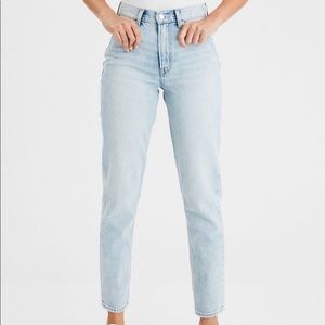 American Eagle Distressed Mom Jeans